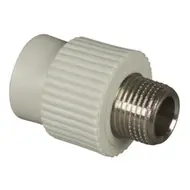Муфта комбинированная PPR 32x1/2" с наружной резьбой Россия