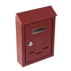 Ящик почтовый Форпост К-38012 Ш260*В180*Г60 цвет красное вино