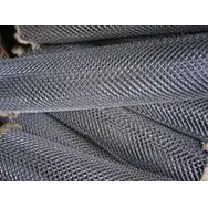 Сетка плетёная Рабица оцинкованная 1,6 (1,4) мм 35х35 мм /рулон 1,5х10 м/