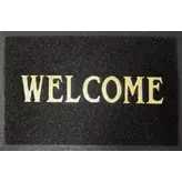 Коврик придверный "Spongy" Welcome 50х80 см, черный, SunStep