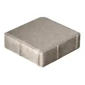 Плитка тротуарная Квадрат серый 400*400*80 мм (0,16 кв.м.) СИЯН