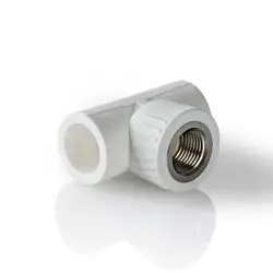 Тройник комбинированный PPR 20x1/2" BASE сталь с внутренней резьбой Россия