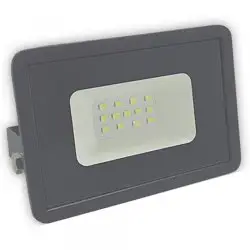 Прожектор светодиодный 10W 4000К 220V IP65 850Лм 104х92х24мм серый Китай СДО Фарлайт