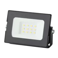 Прожектор светодиодный 100W 6500K 200-240V IP65 8000Лм 185х176х37мм черный Китай ЭРА, LPR-023-0-65K-100