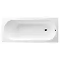 Ванна VILLEROY & BOCH OBERON Solo 160x75 с ножками, белая (weiss alpin), кварил Quaryl, вкл. сверло для перелива (UBQ 160 OBE 2V-01)