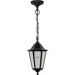 Фонарь уличный Feron 32254 60W 230V E27 черный, НСУ 06-60-001 (на цепочке 325мм)