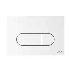 Клавиша смывная VITRA Root Round 740-2200 для инсталляции 740-XXXX, белая