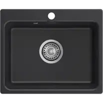 Мойка композитная GRANFEST SMART 520*430мм 1-чаша, черный