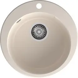 Мойка композитная GRANFEST URBAN 649 D-490мм, белый