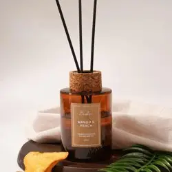 Аромадиффузор парфюмированный MANGO & PEACH, 80 мл., Д60 Ш60 В280