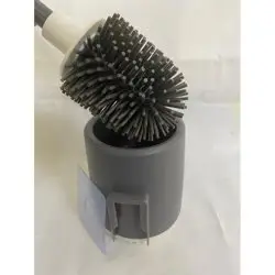 Ерш для унитаза силиконовый круглый ZALEL HD5611 44х9см