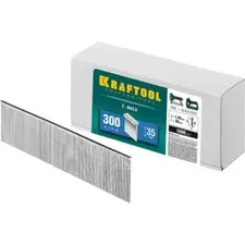 Гвозди Kraftool тип 300 (47/J/ F), 35 мм, калибр 18GA, 5000 шт
