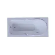 Ванна AQUATEK "Леда" 170х80 без гидромассажа (с фронт.экраном), с ножками и сифоном